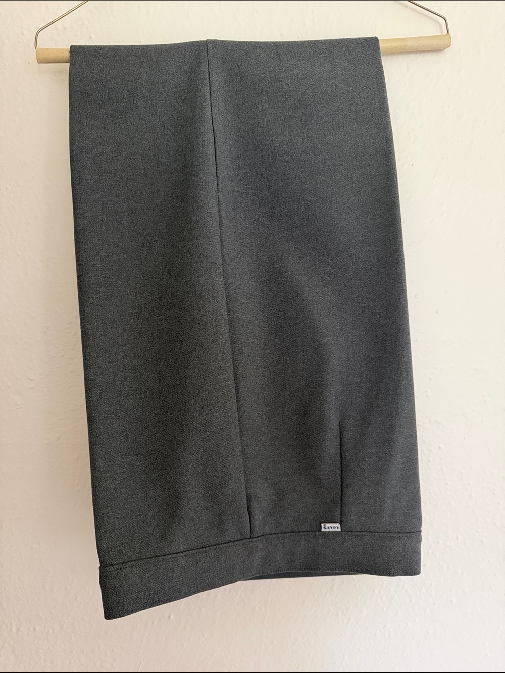 Levi's Charcoal Gray Women's Trousers